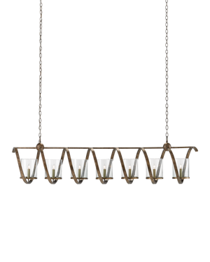 Currey & Co Maximus Grande Bronze Chandelier | 9000-0263