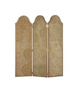 Currey & Co Sisal Screen | 1000-0141