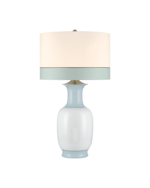 Kora Large Blue Table Lamp | Currey & Co - 6000-1108