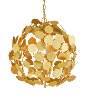 Lunaria Gold Orb Chandelier | Currey & Co - 9000-1436