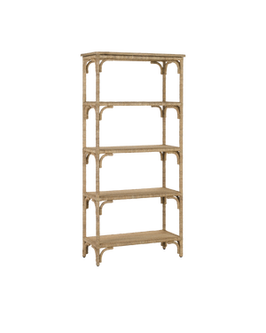 Currey & Co Olisa Rope Etagere | 3000-0086