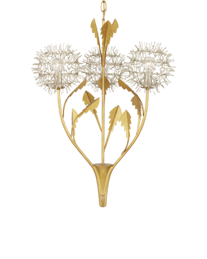 Currey & Co Dandelion Silver & Gold Pendant | 9000-1081