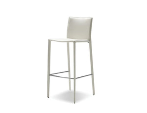 ZAK Counter Stool in White Leather | Mobital - DCS-ZAKB-WHIT-