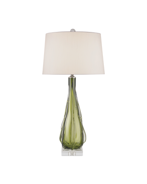 Currey & Co Zephyr Green Table Lamp | 6674