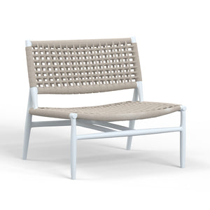 Bahia Cushionless Accent Chair - Cream Finish | Sunset West - SW4902-21A