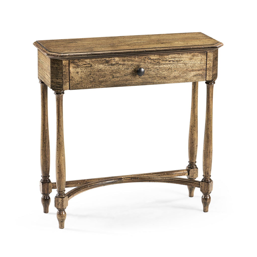 Casual Accents Medium Driftwood Console Table | Jonathan Charles - 491017-DTM