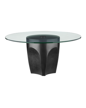 Lemy Black Cocktail Table | Currey & Co - 4000-0218