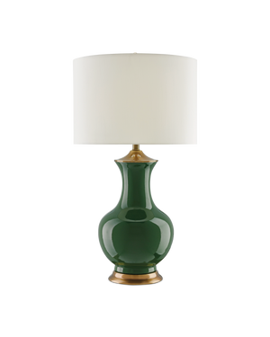 Currey & Co Lilou Green Table Lamp | 6000-0022