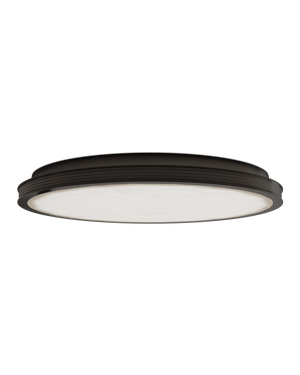 Aydan Large Bronze Flush Mount | Currey & Co - 9999-0088