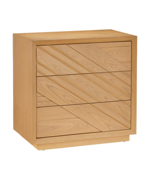 Margot Natural Oak Chest - Brown | Currey & Co - 3000-0316