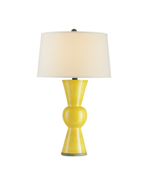 Currey & Co Upbeat Yellow Table Lamp | 6382