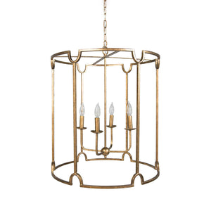 Stella Metal Ashwell Gold Chandelier | Gabriella White - SCH-153720