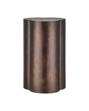 Trebol Bronze Accent Table | Currey & Co - 4000-0272