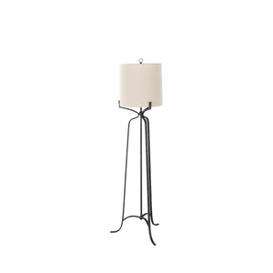 Elena Iron Antique Bronze Tripod Base Floor Lamp | Gabriella White - SCH-175471