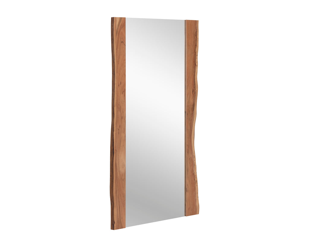 Fontana Floor Mirror - Natural | Sunpan Furniture - 106427