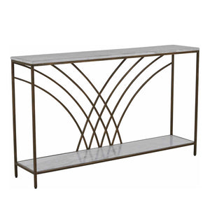 Felding Marble Rectangle Console Table | Gabriella White - SCH-168125