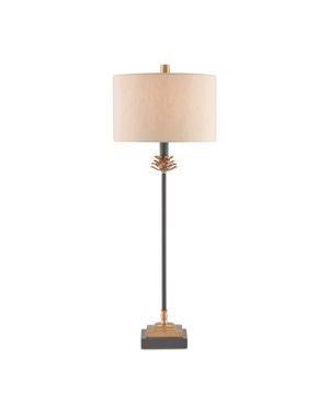 Currey & Co Pinegrove Brass Table Lamp | 6334