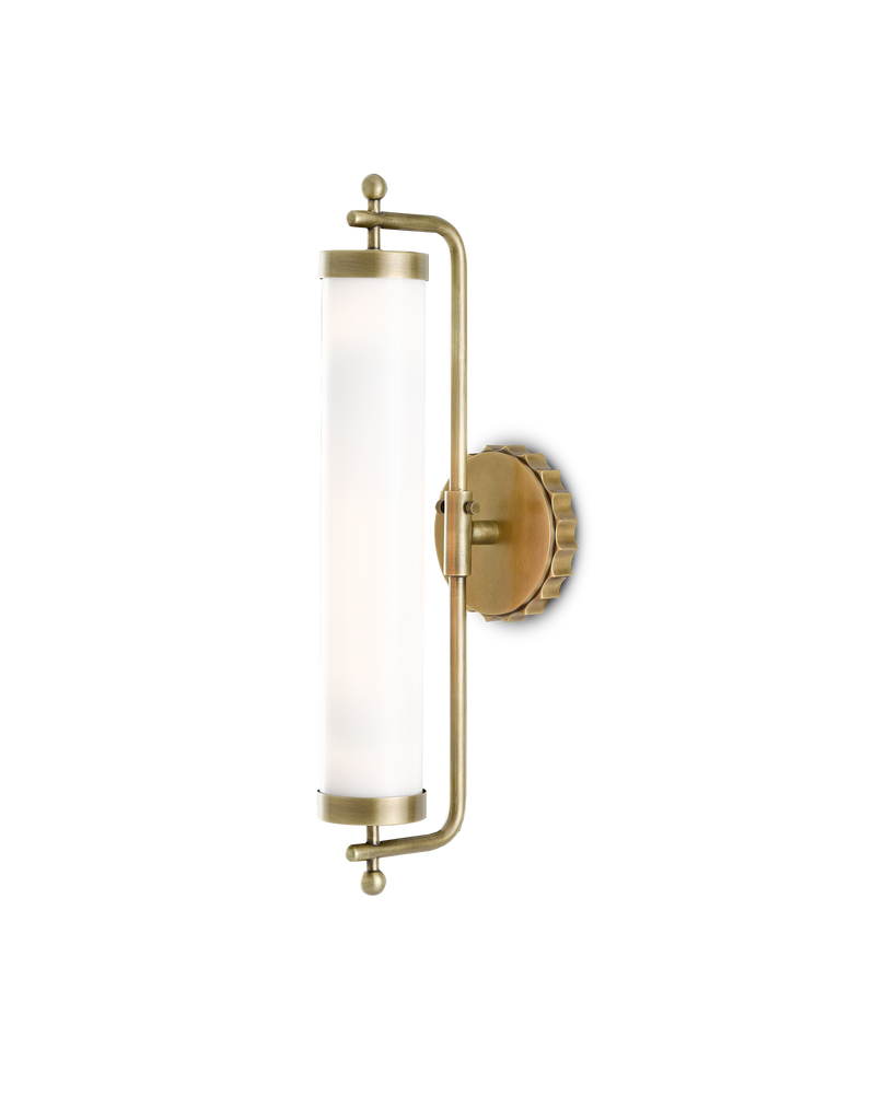 Currey & Co Latimer Brass Wall Sconce | 5000-0141