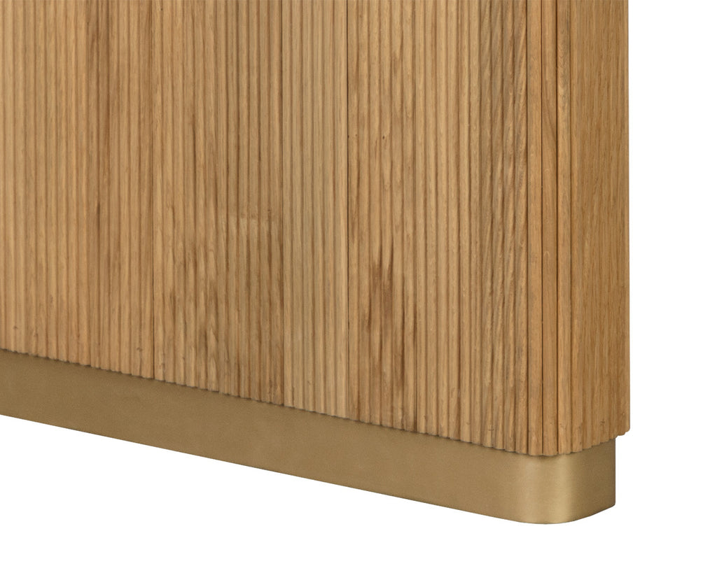 Kalla Dining Table - Rectangular - Rustic Oak - 96" | Sunpan Furniture - 110992