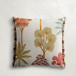 Flora Indoor Throw Pillow | Gabriella White - SCH-G102-202336