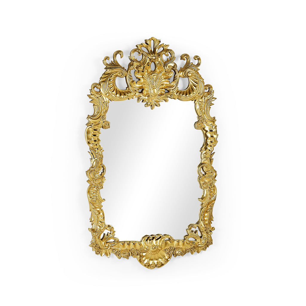 Buckingham Gilded Rococo Style Mirror | Jonathan Charles - 494372-GIL