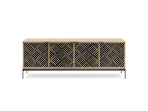 Elements Media & Storage - Washed Oak | BDI - 8709 WE-WOK