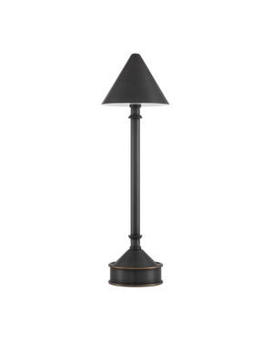 Traipse Bronze Cordless Table Lamp | Currey & Co - 6700-0008