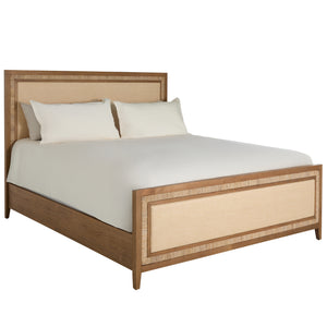 Grand Bermuda Sungkai Wood Bed - King, Sandbar | Gabriella White - SCH-176066