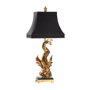 Imperial Dragon Lamp - Gold | Wildwood - 23308-2