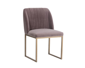 Nevin Dining Chair - Blush Purple (Set of 2) | Sunpan Furniture - 104343