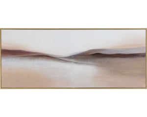 Desert Sands - 72" X 30" - Gold Floater Frame | Sunpan Furniture - A0361