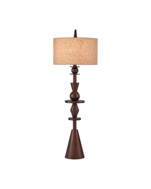 Cipher Floor Lamp | Currey & Co - 8000-0192