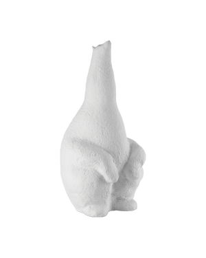Yarmouth Large White Bear | Currey & Co - 1200-1100