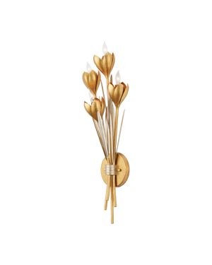 Hortensia Wall Sconce | Currey & Co - 5000-0289