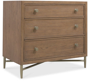 Sonnet Three-Drawer Nightstand | Hooker Furniture - 6072-90216-85