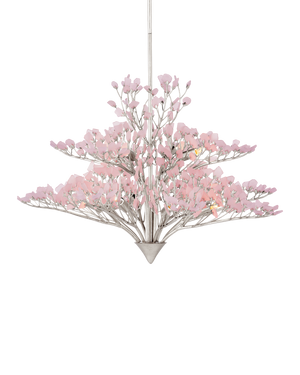 Fiorella Pink Chandelier | Currey & Co - 9000-1427