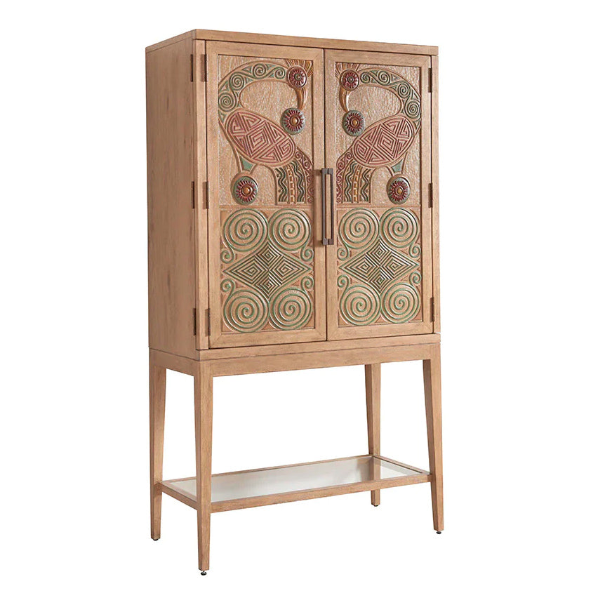 Cameroon Bar Cabinet Tommy Bahama Home 566-961C - Main Image
