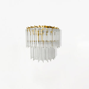 SORRENTO Glass Sconce - Gold | Decorative Crafts - SEN3