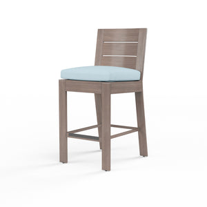 Laguna Counter Stool w/ Sunbrella Fabric - Driftwood Finish | Sunset West - SW3501-7C