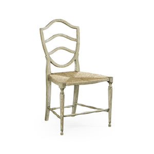 William Yeoward Bodiam Grey Oak Side Chair | Jonathan Charles Furniture - 530000-SC-GYO