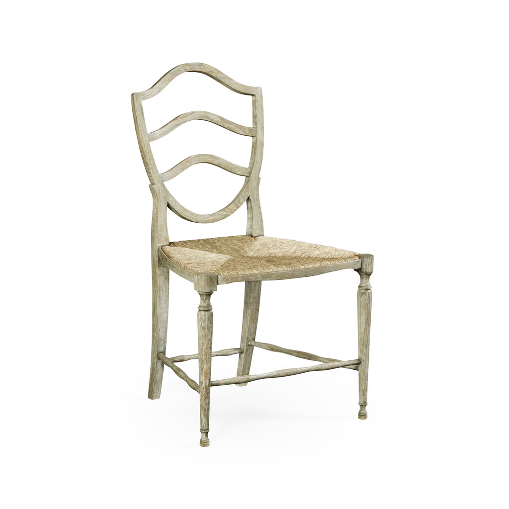 William Yeoward Bodiam Grey Oak Side Chair | Jonathan Charles - 530000-SC-GYO