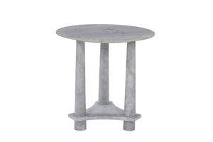 Ivo Carrara Stone End Table | Hickory Chair - HCP9168-STK