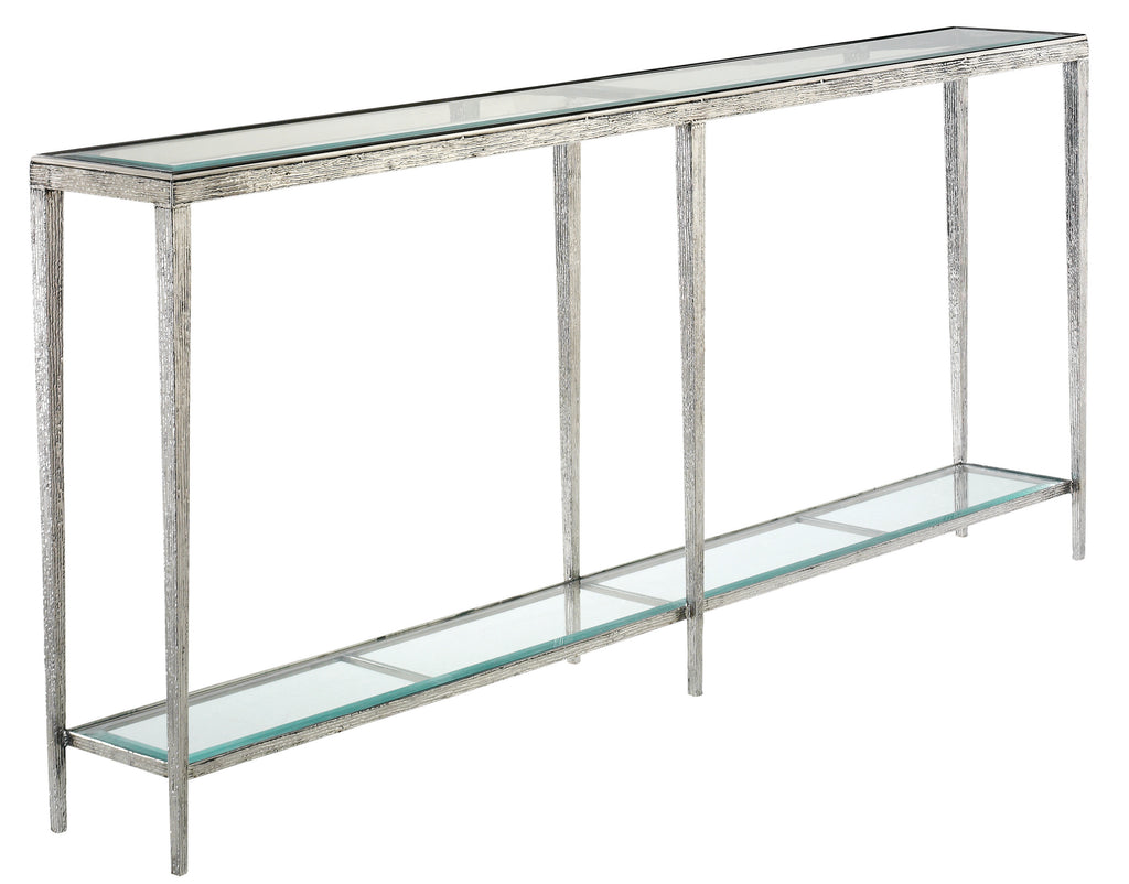 Jinx Large Nickel Console | Maitland Smith - HM1017
