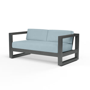 Redondo Loveseat w/ Sunbrella Fabric - Slate Finish | Sunset West - SW3801-22