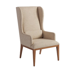 Seacliff Upholstered Host Wing Chair | Barclay Butera - 920-883-01
