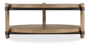 Vineyard Row Round Cocktail Table | Hooker Furniture - 6952-80211-80
