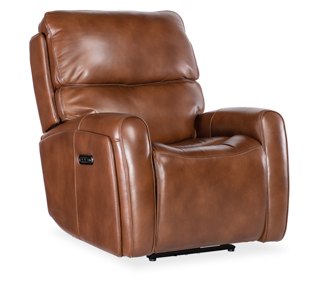 Crosby Zero Gravity Power Recliner with Power Headrest and Lumbar | Hooker Furniture - SS741-PHZL1-080
