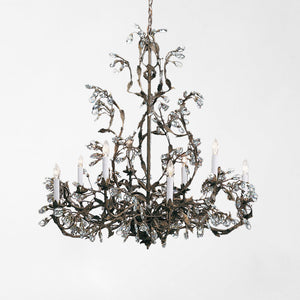 CALENDRA Iron Chandelier | Decorative Crafts - TFL4-BW33