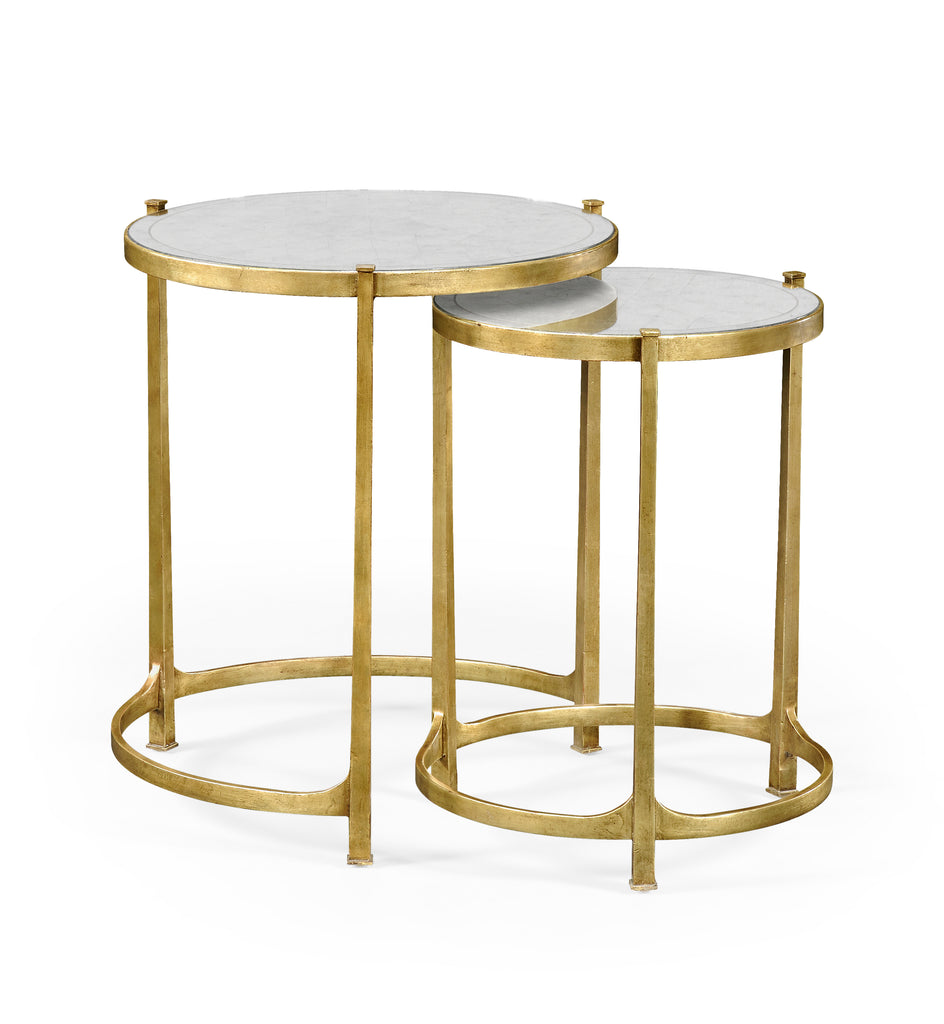 Luxe 2 Piece Nesting Tables | Jonathan Charles - 494141-G