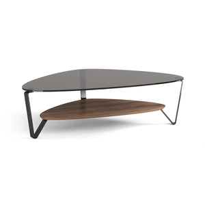 Dino Large Modern Glass Coffee Natural | BDI Furniture - 1363 WL